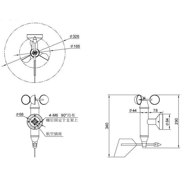 風速風向傳感器 風速風向傳感器